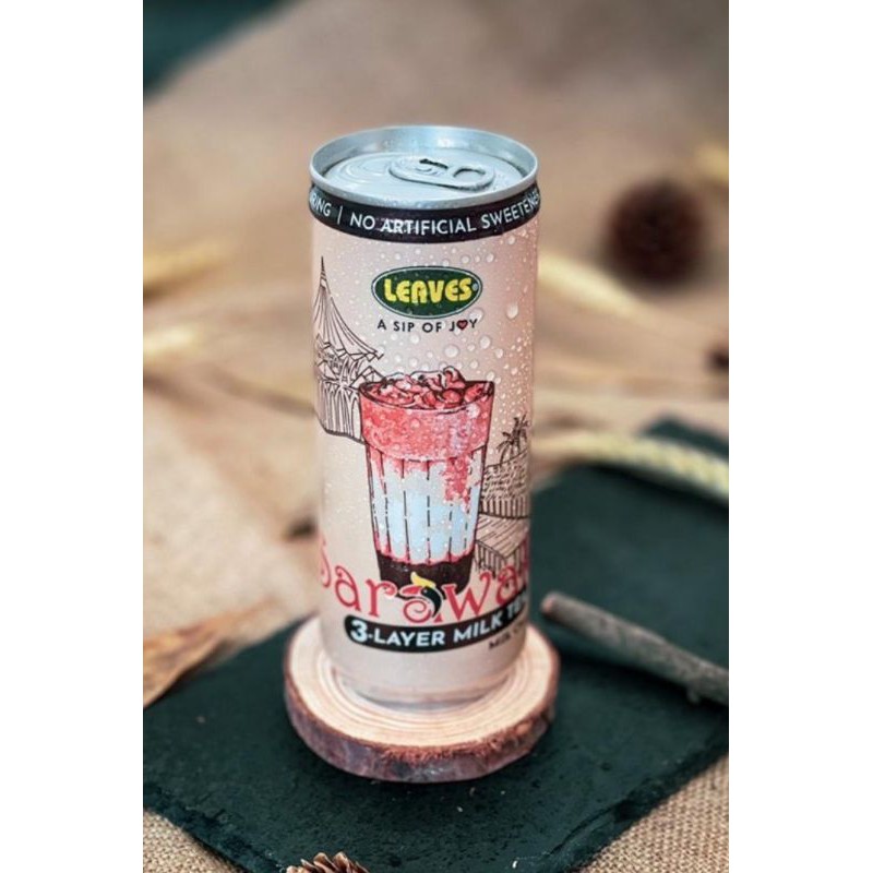 LEAVES®️ Sarawak 3 Layer Milk Tea (Three Layer Milk Tea 三色奶茶)3罐Rm10 ...