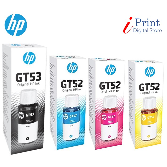 HP GT53 & GT52 ORIGINAL INK BOTTLE FOR GT5810 , GT5820 , HP 315 , HP ...