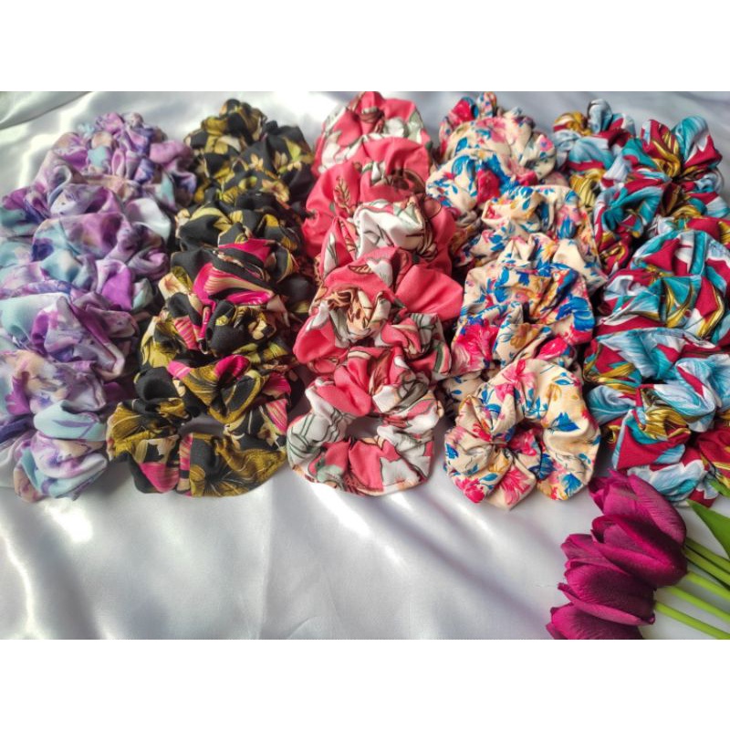 Borong murah Scrunchie Getah Rambut 20pcs | Shopee Malaysia