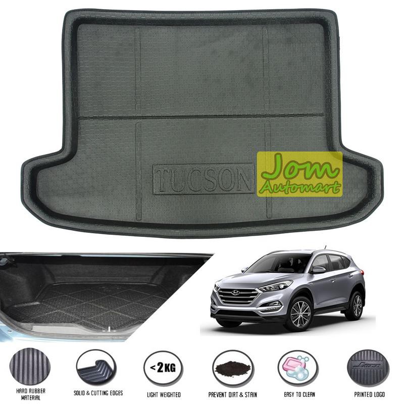 Hyundai Tucson 2015 Rear EVA Cargo Boot Tray Shopee Malaysia