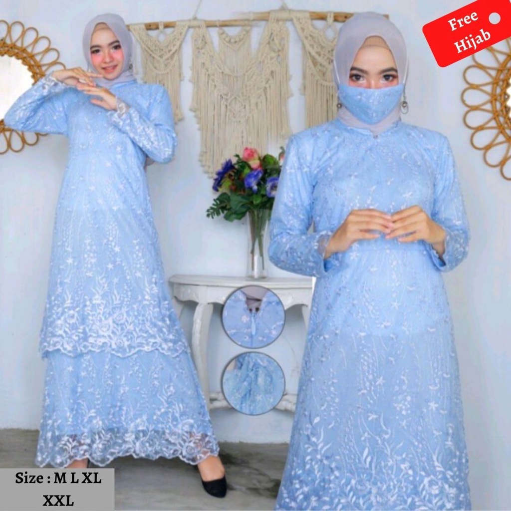 Malaysian Brocade Robe - Invitation Dress - Tile Brocade Robe - Luxury ...