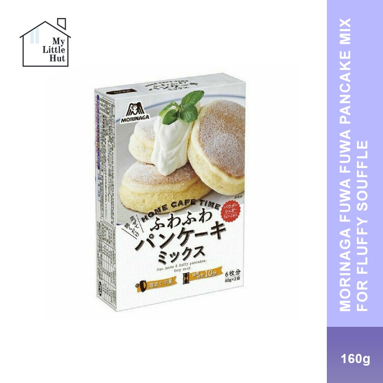 Morinaga Fuwa Fuwa Pancake Mix for Fluffy Souffle 160g (80G x 2 packs
