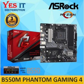 Carte Mère ASRock B550M Phantom Gaming 4 (AM4) Micro ATX