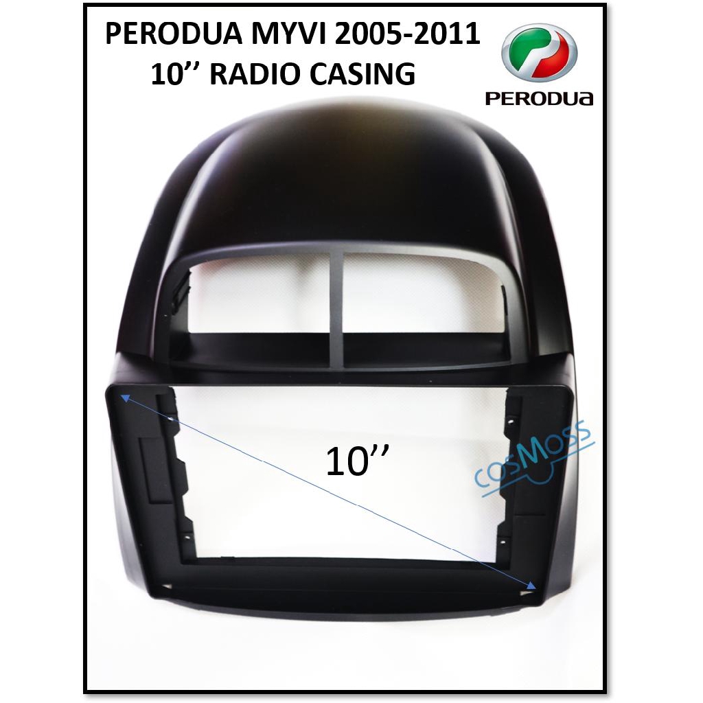 PERODUA MYVI OLD 2005 - 2011 10'' INCH ANDROID PLAYER AUDIO RADIO ...
