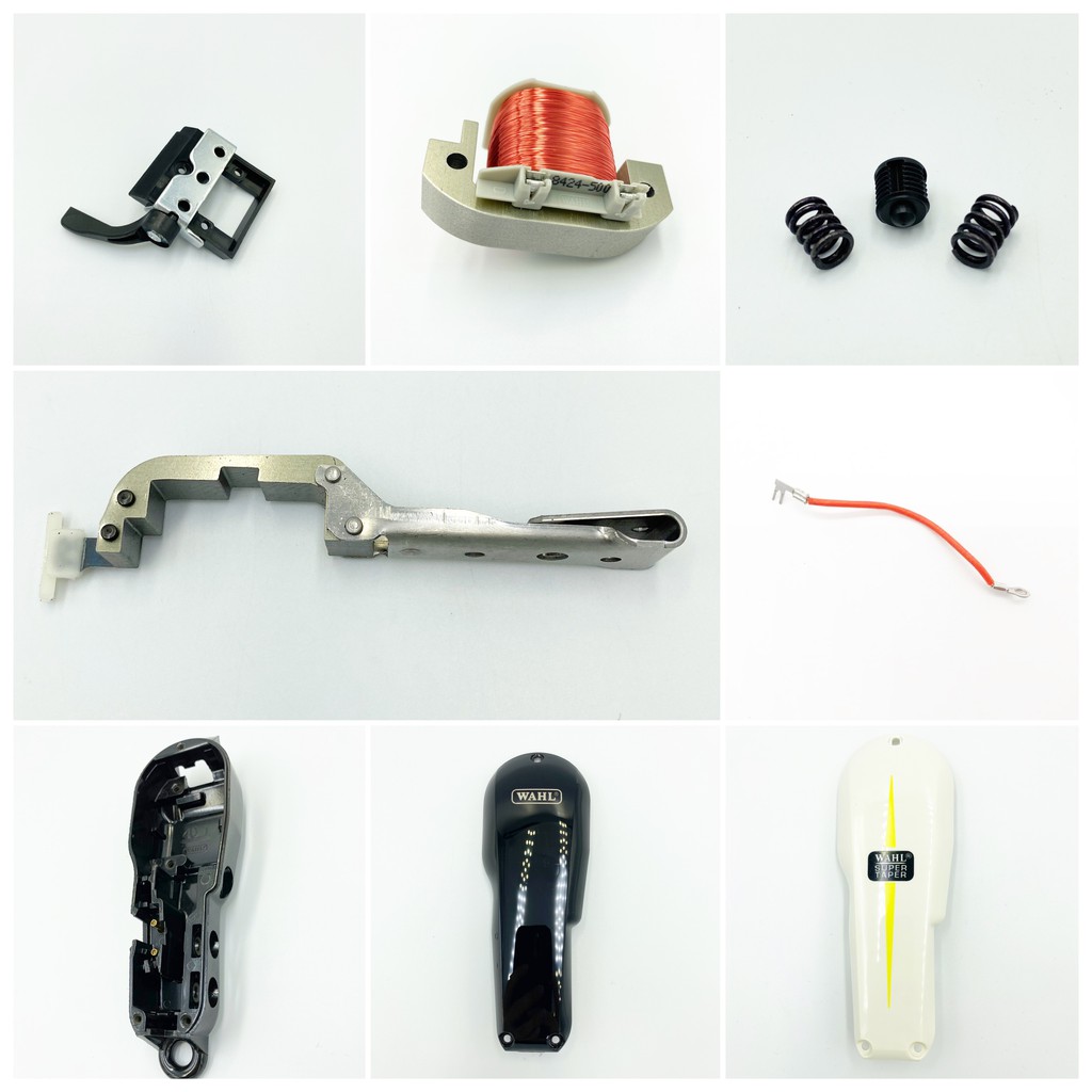 WAHL SUPER TAPER CLIPPER SPAREPARTS (COVER / COIL BLADE / HOLDER SET