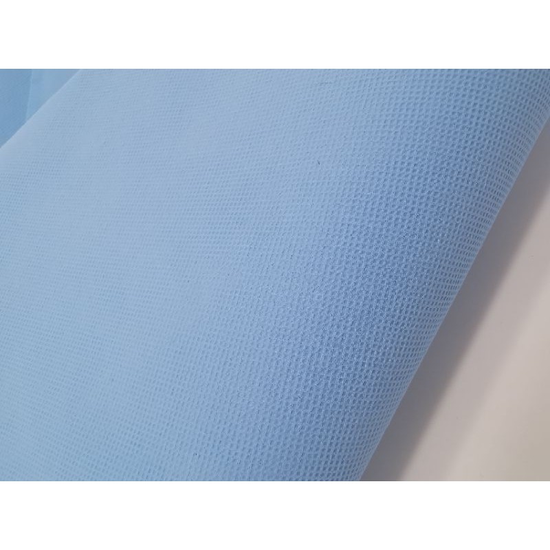 50gm PP Non Woven Fabric White & Sea Blue Colour | Shopee Malaysia