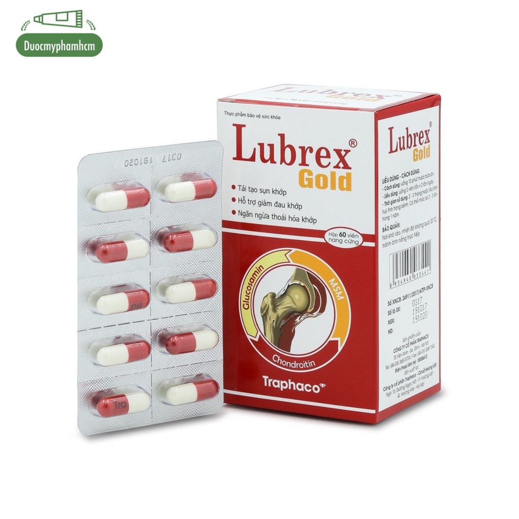 Lubrex Gold Helps Protect And Regenerate Joint Cartilage, Prevent