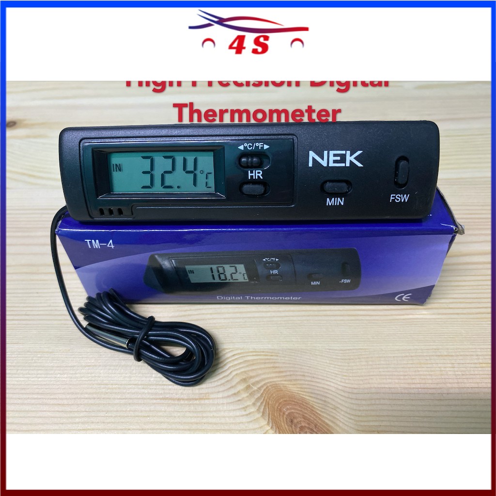 Digital Thermometer, For Car Aircond & Household Aircond. | Shopee Malaysia