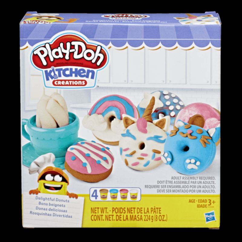 Play-doh Kitchen Creations Delightful Doughnuts Multicolor