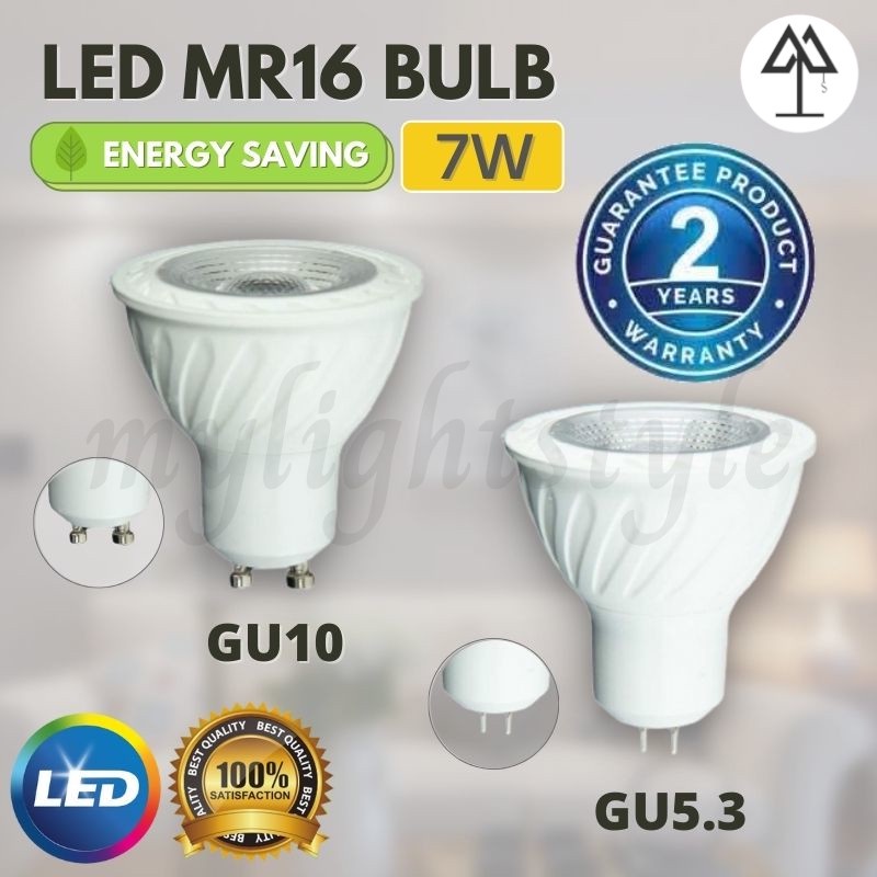 LED 7W MR16 Bulb GU10 GU5.3 Mentol Spotlight Track Light Tracklight ...