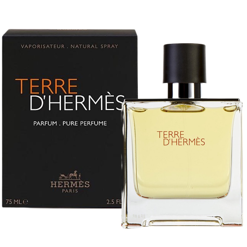 Hermes Terre D'Hermes Pure Perfume Spray 75ML [ORIGINAL Perfume for Him ...