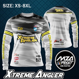 In stock] 2023 design Abu Garcia Edition Fishing Jersey OutFit Sublimation, Clothes Anti-UV fishing, Baju Pancing Long Sleeve