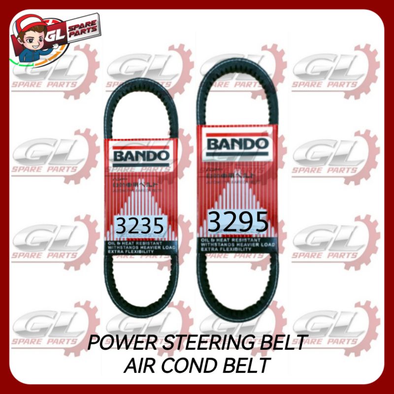 thumbnail image 2 of OEM Bando Drive Belt Set For 2002-2004 Nissan Frontier 2.4L – Alt, AC, Power Steering 2 of 4