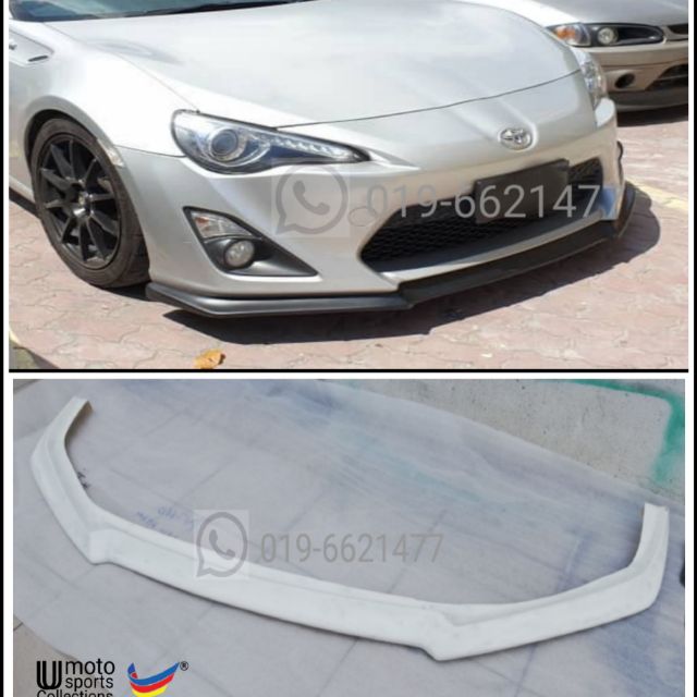 Toyota GT86 Front Bumper Lip. Shopee Malaysia