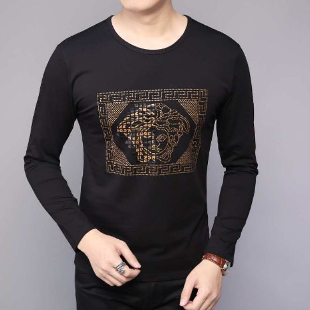 Versace long deals sleeve shirt