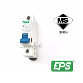 EPS MCB 16A 1 POLE (6KA) Miniature Circuit Breaker (SIRIM) | Shopee ...