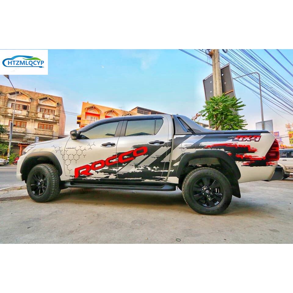 Rocco Car Sticker hilux ranger triton navara dmax strada Etc. | Shopee ...