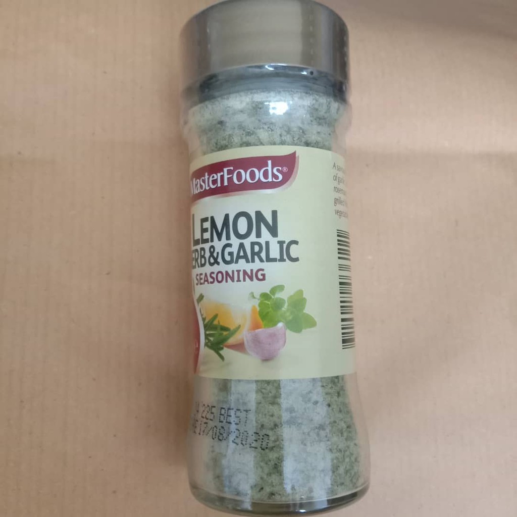 Master Foods LEMON HERB & GARLIC SEASONING Shopee Malaysia