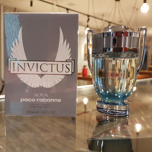 ORIGINAL paco rabanne Invictus Aqua 2018 100ml EDT Shopee Malaysia