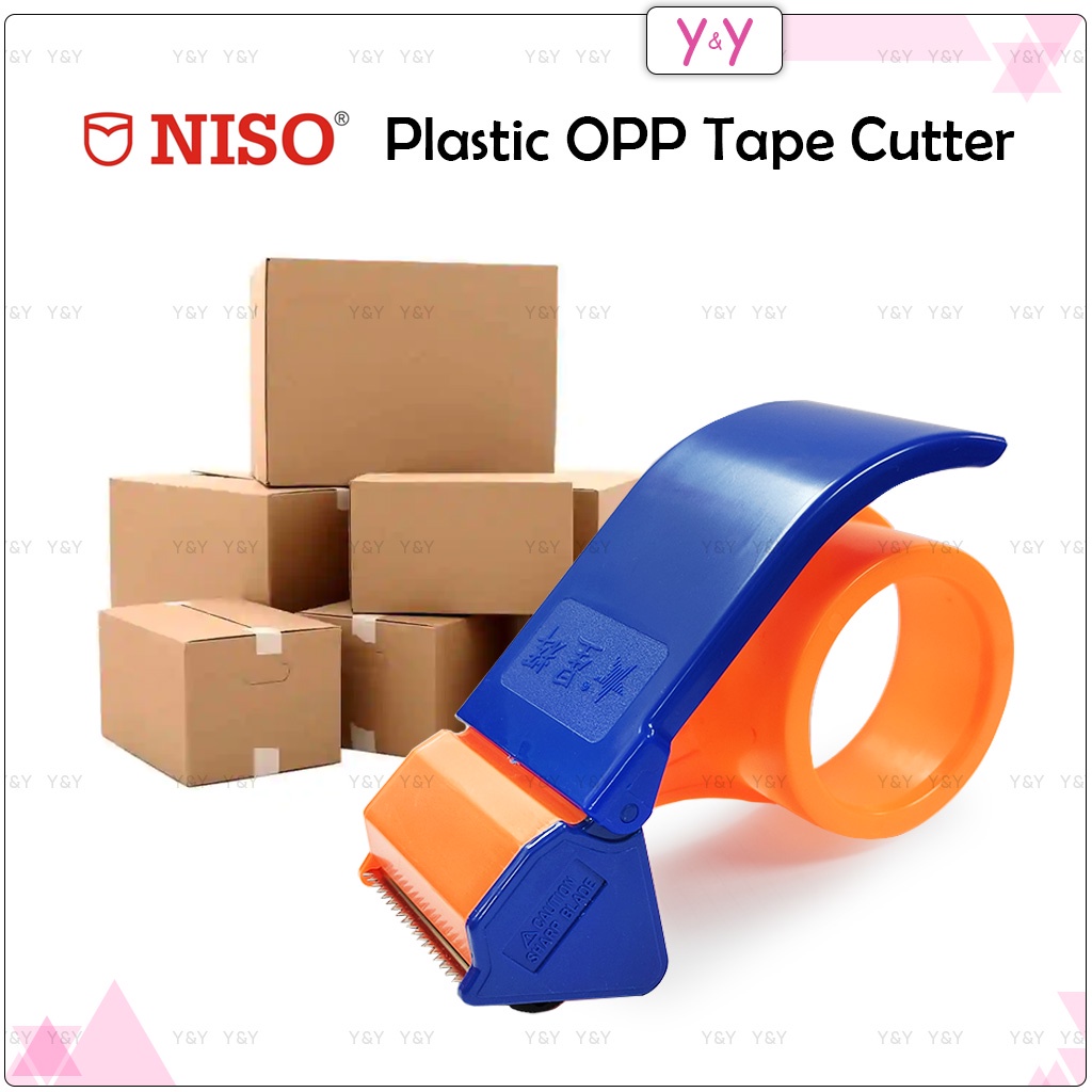 NISO Plastic OPP Tape Dispenser / Sealer Cutter / Handheld Tape Cutter ...