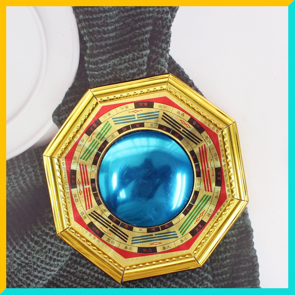 Feng Shui Bagua Pakua Mirror Convex Mirror Vastu Positive Energy Wall