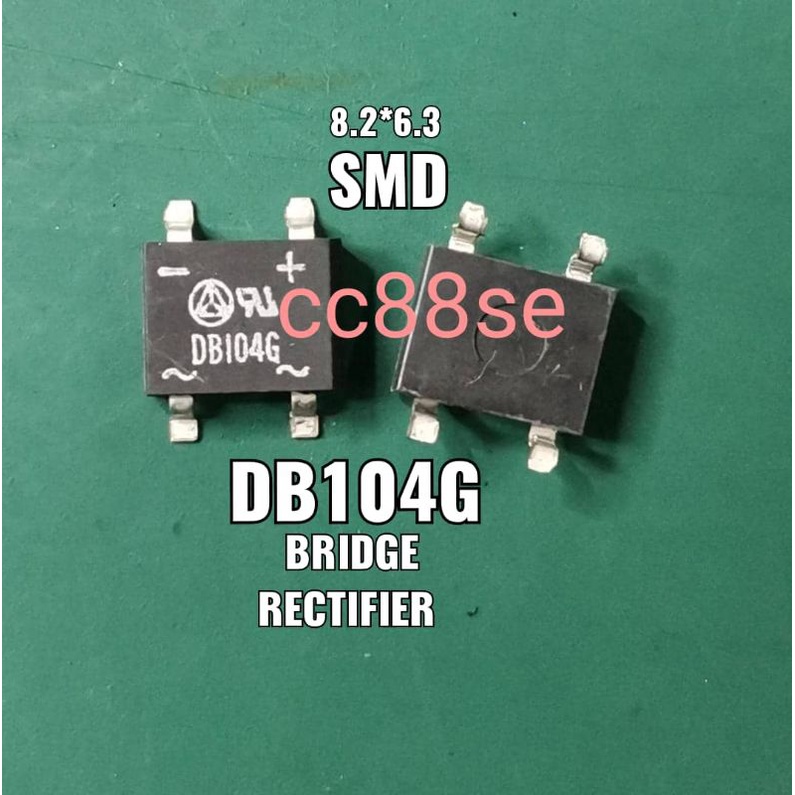 DB104G DB104 104 BRIDGE RECTIFIERS (DIODE) SMD 8*6.3*3 | Shopee Malaysia