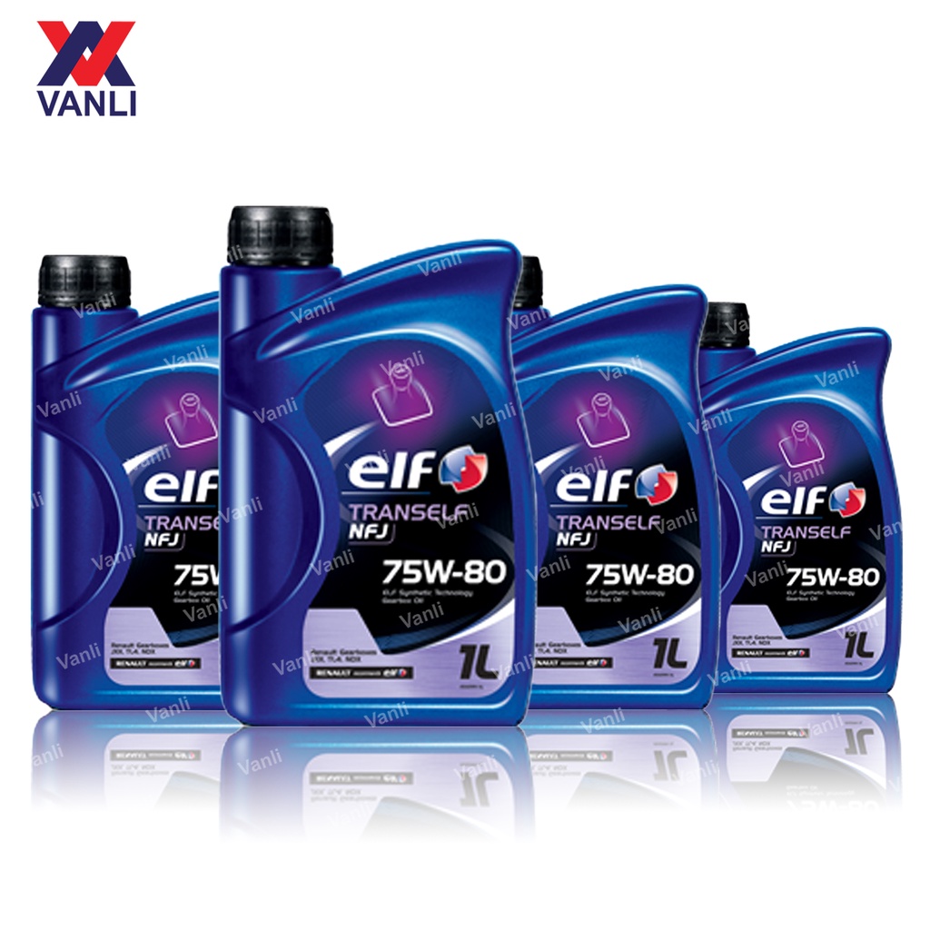 ELF Tranself NFJ 75W80 (1L) Genuine Manual Gear Oil - NFJ75W80 | Shopee ...