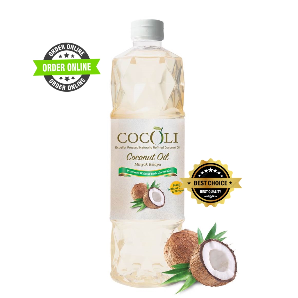 CocOli Expeller Pressed Naturally Refined Coconut Oil (Processed