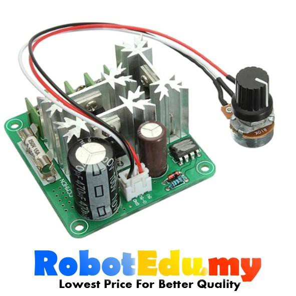 6V 9V 12V 24V 36V 48V 90V 10A 15A 1000W PLC PWM DC Gear Motor Speed / LED Strip Dimmer Driver Controller Module
