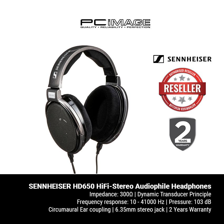 SENNHEISER HD650 HiFi-Stereo Audiophile Headphones Shopee Malaysia