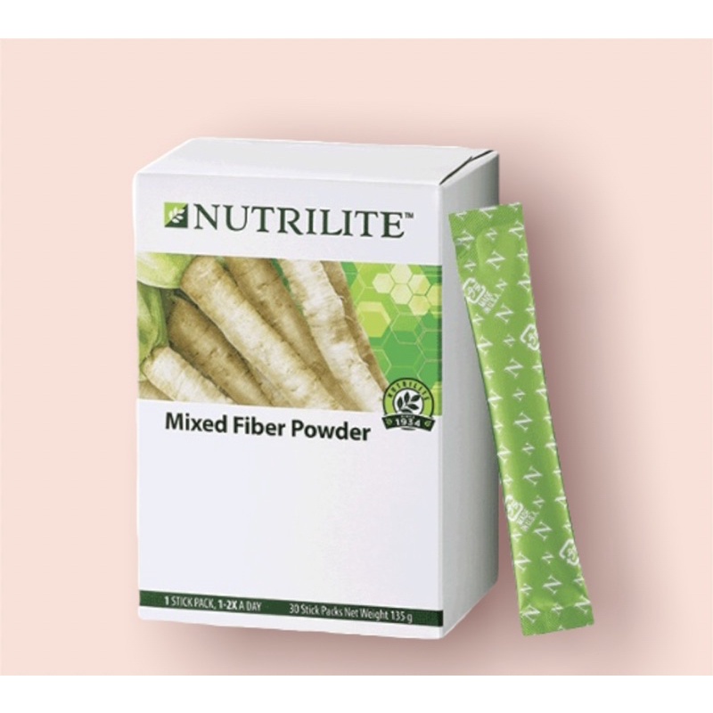 Nutrilite Mixed Fiber Powder 4.5g X 30 Stick Packs Shopee Malaysia