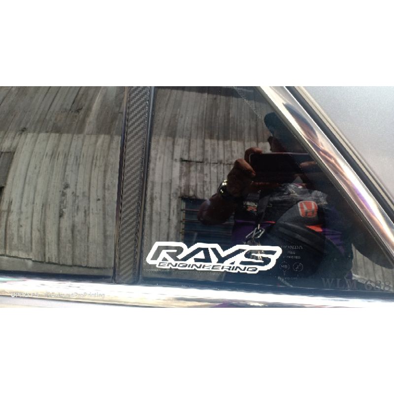 Rays Engineering STICKER 6inci / 8inci (cutting sticker) | Shopee Malaysia