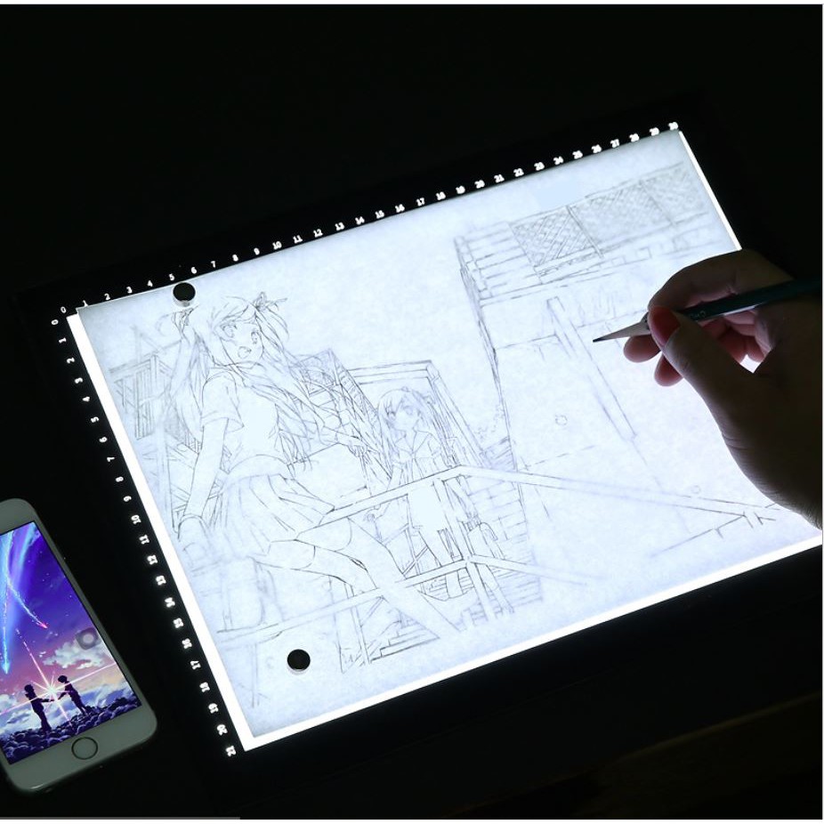 LED Professional Light Box, Tracing Pads, A3/A2 Table LED Boards