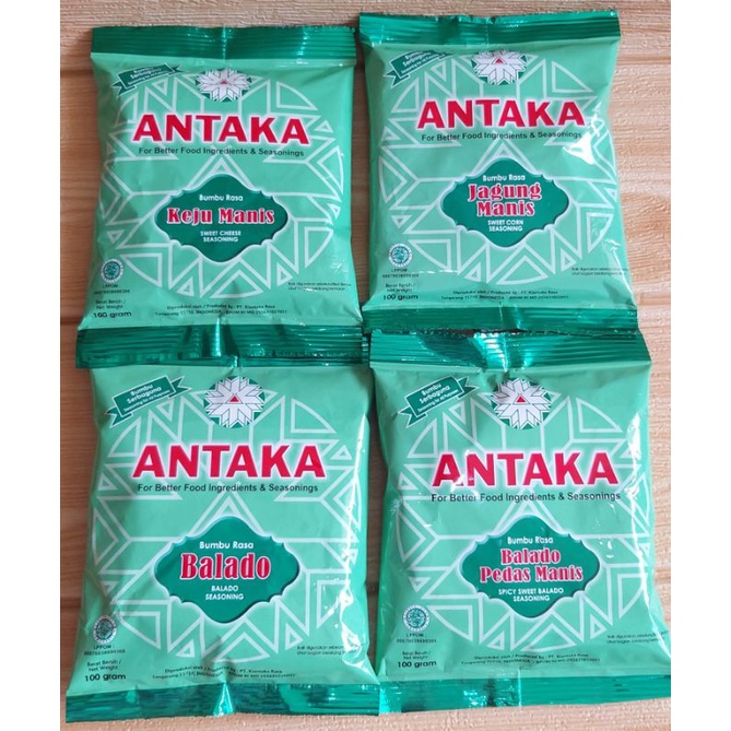Antaka Sprinkles Various Variants 100gr / Ataka / Potato Seasoning ...