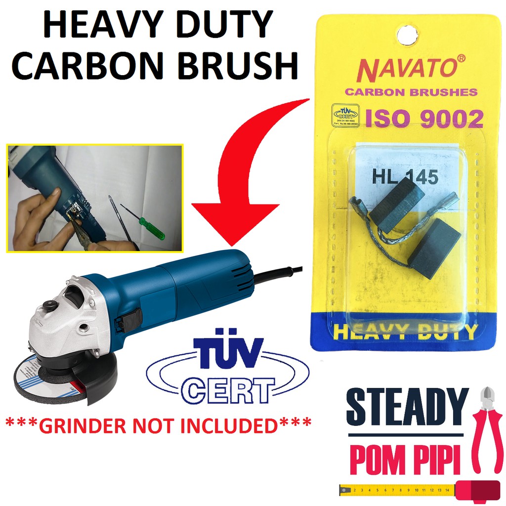 CARBON BRUSH FOR BOSCH ANGLE GRINDER | Shopee Malaysia