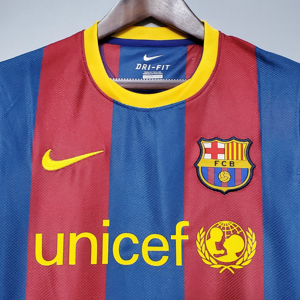 Barcelona 10/11 Home Retro Club Jersey – FPT Sportz LLC