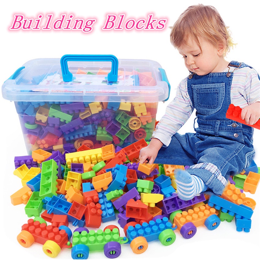Large Size Building Blocks Sets Bulk Educational Kids Toy Blocks