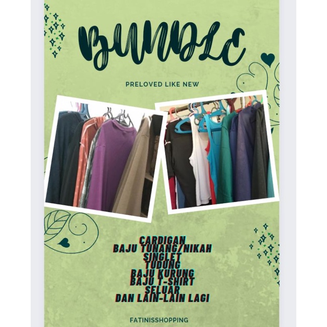 Shopee Live Bundle Fatinisshopping Shopee Malaysia