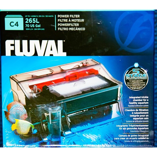 Fluval C4 Power Filter, up to 70 US Gal (265 L) Shopee Malaysia