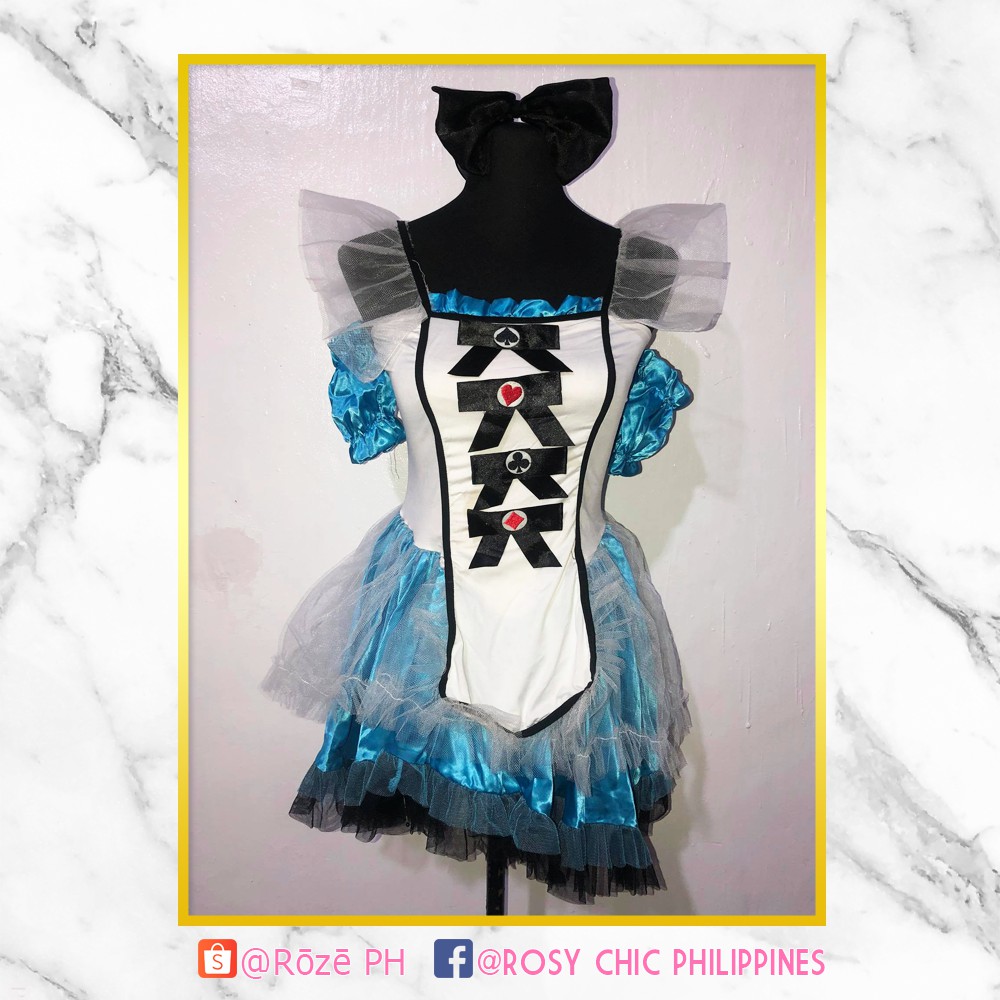 Alice in Wonderland Sexy Halloween Costume Set | Shopee Malaysia