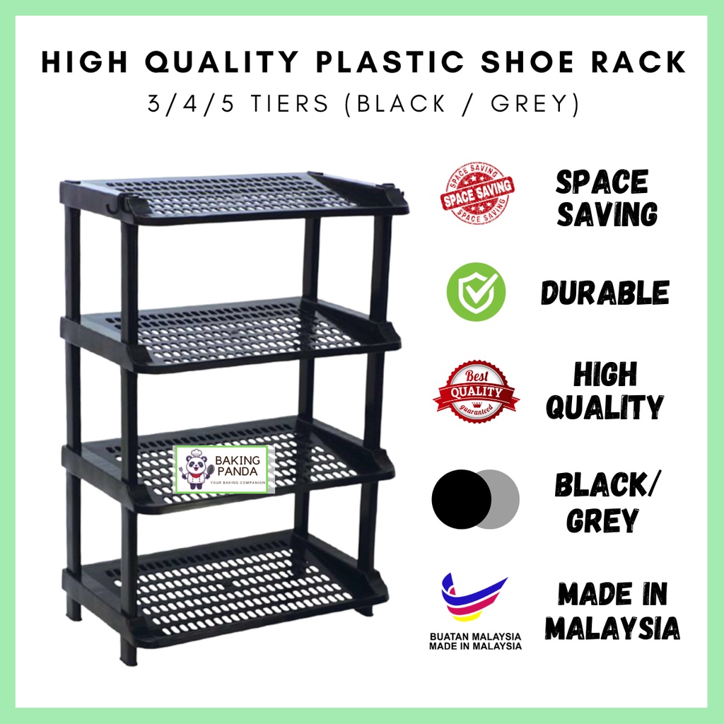 Plastic Shoe Rack / Rak Kasut / Shoes Rack / Plastik Rak Kasut / Shoe