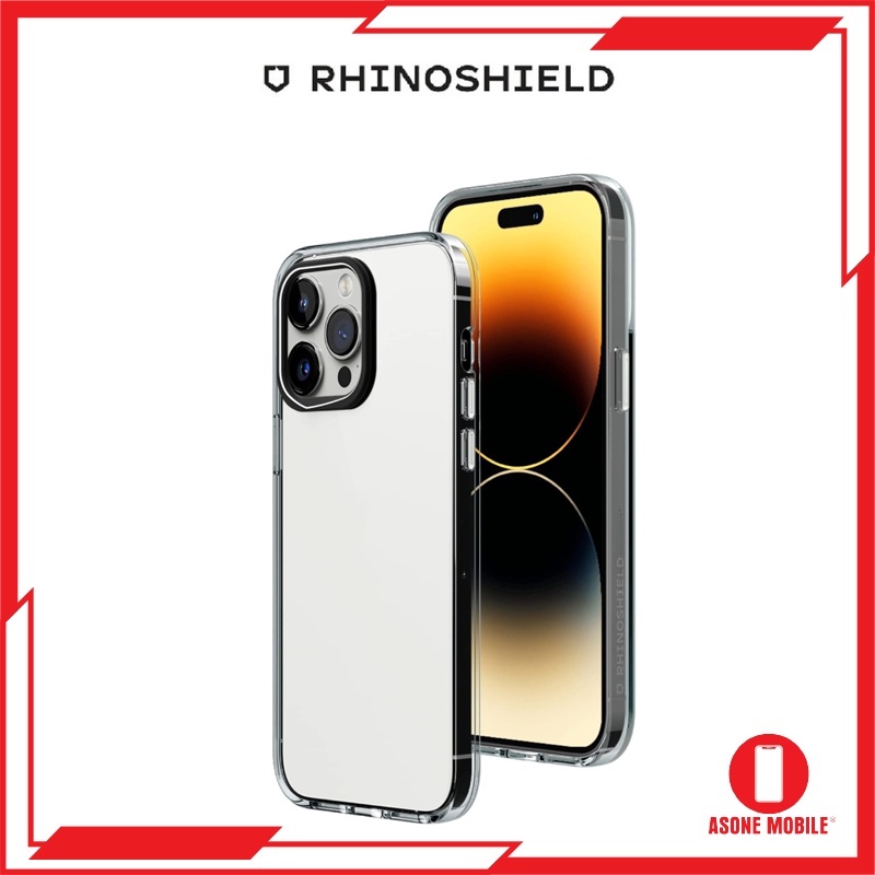 rhinoshield clear case 14 pro max