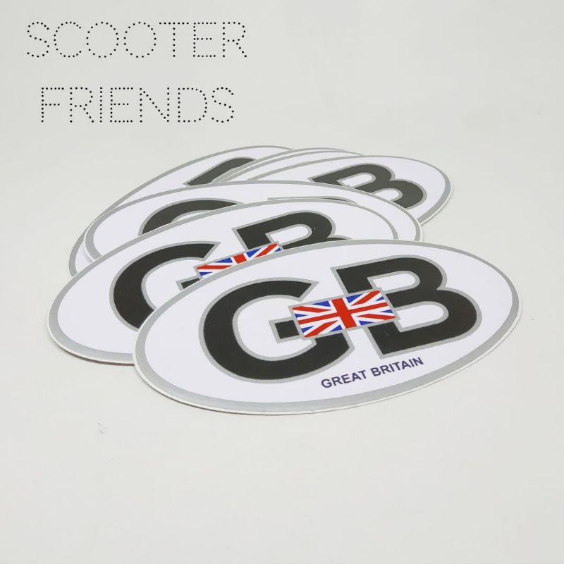 Gb Great Britain Motorcycle sticker Shopee Malaysia