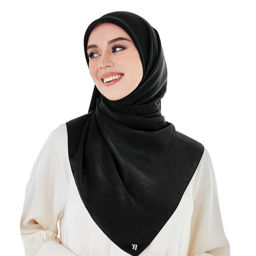 naelofar Asha Satin Square Shopee Malaysia