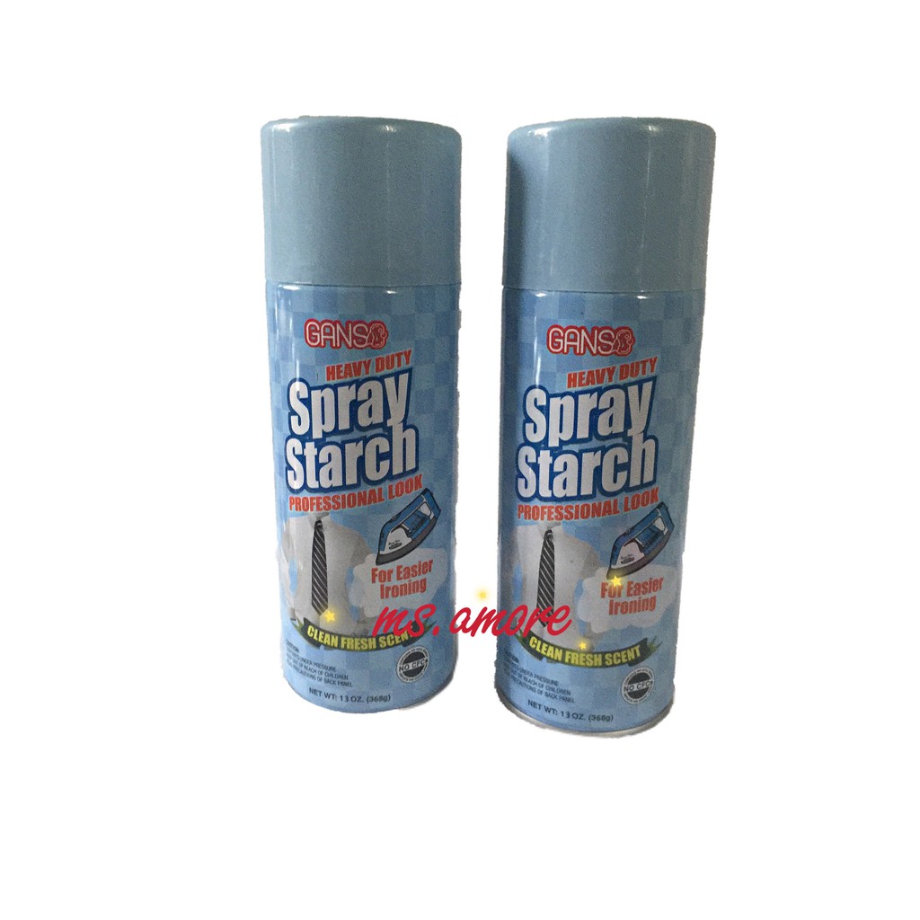 🌐Ready Stock🌐 Heavy duty Starch Spray with clean fresh scent for easier