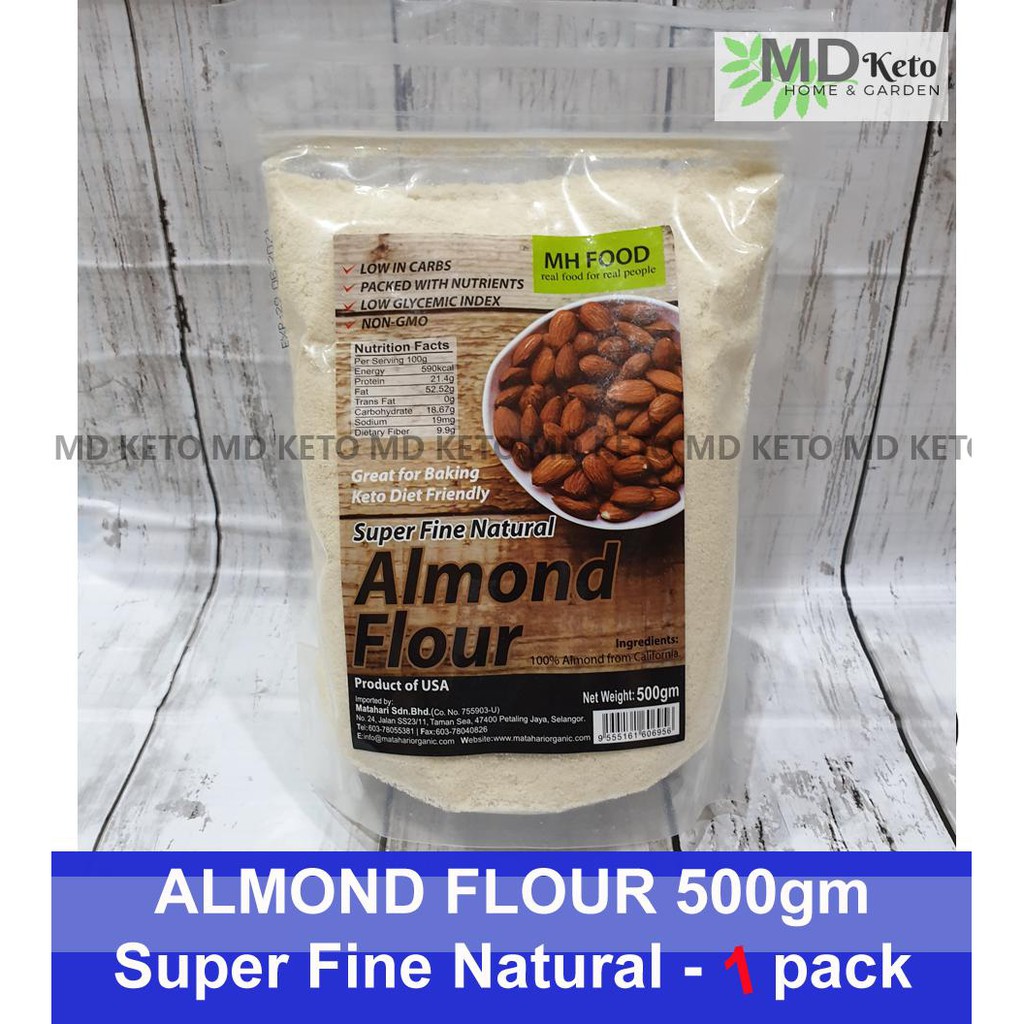 Md Keto Mh G Almond Flour Super Fine Natural Keto