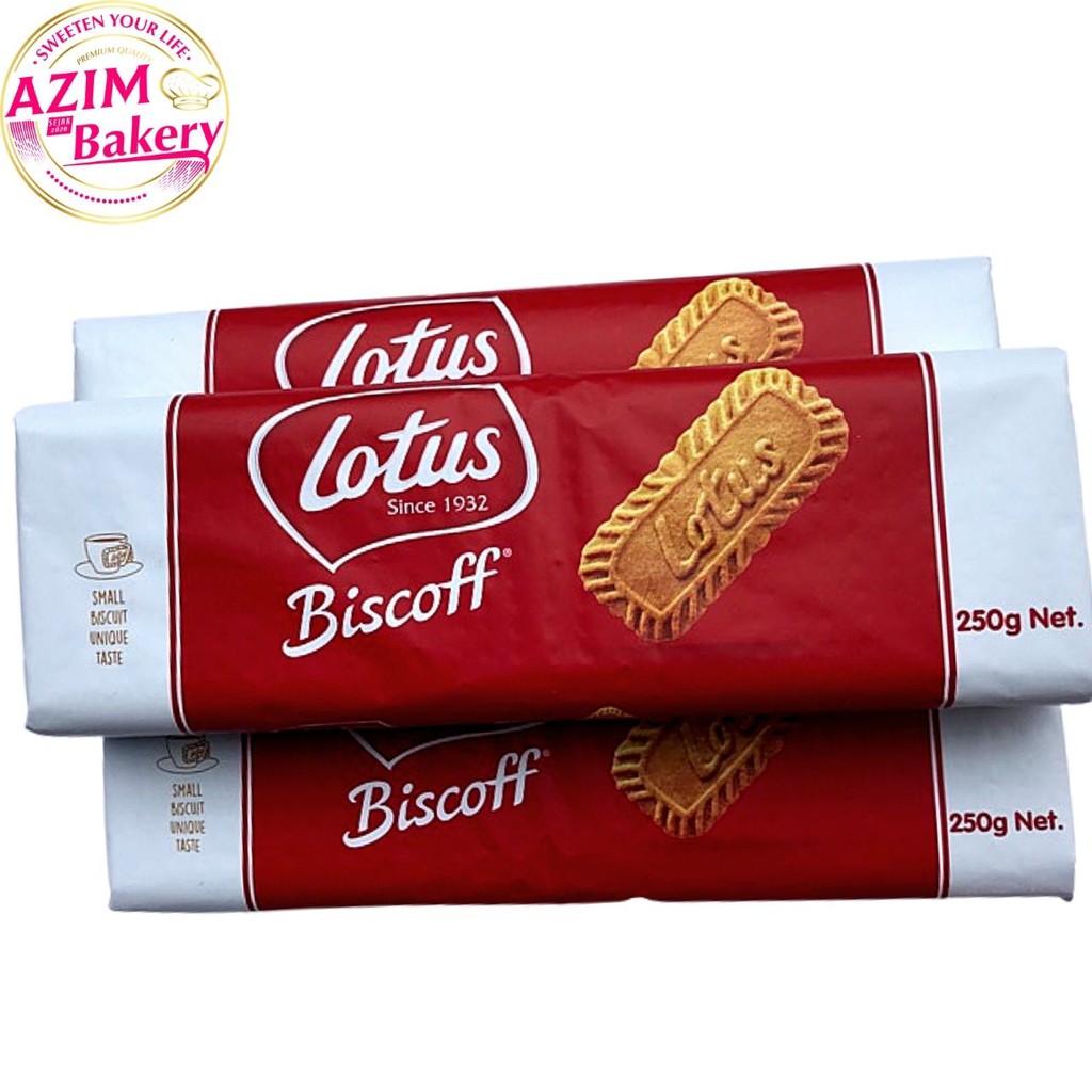 LOTUS BISCOFF CARAMELISED BISCUIT 250G BISKUT BISCOFF ORIGINAL