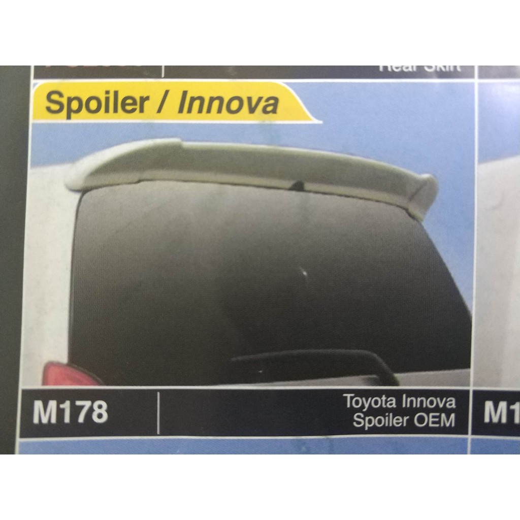 Toyota innova various type spoiler | Shopee Malaysia