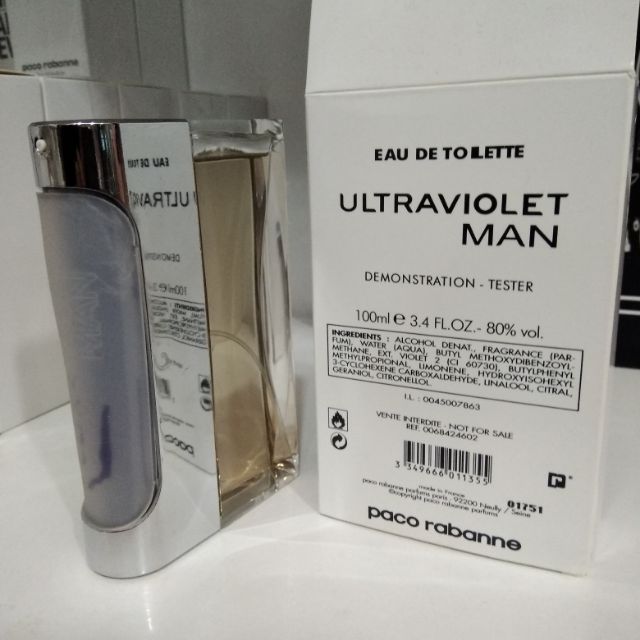 Paco rabanne ultraviolet online man tester