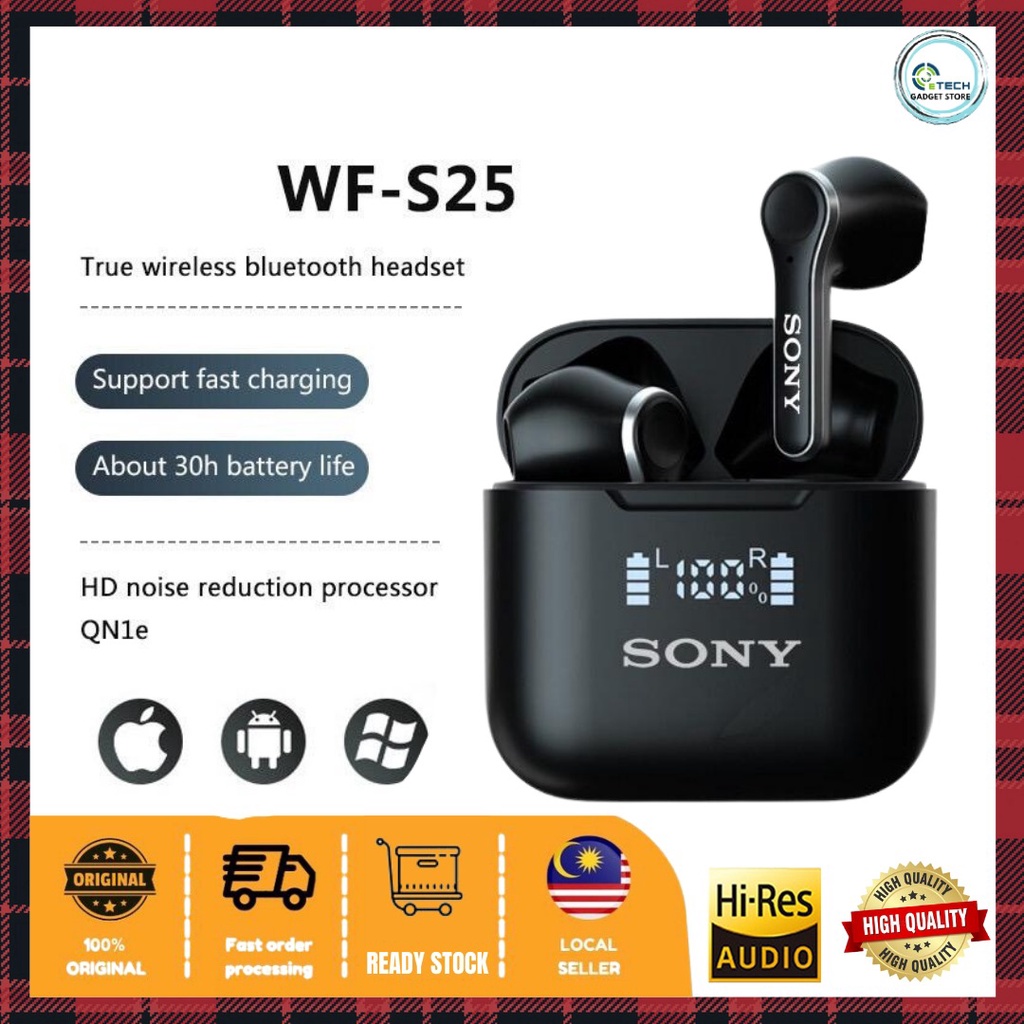 Wireless Gaming Earbud Bluetooth Earphone WFS25 Stereo Inear Earphone
